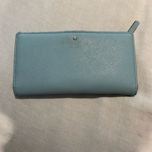 Blue Kate Spade Wallet